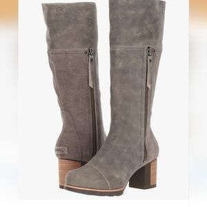 Sorel Women's Gray Leather Boots
